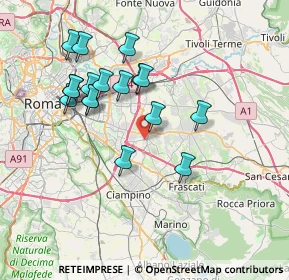 Mappa Z. XVI, 00100 Roma RM, Italia (7.33412)