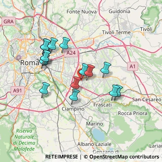 Mappa Z. XVI, 00100 Roma RM, Italia (7.36563)