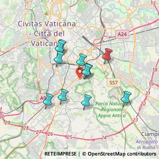 Mappa 00147 Roma RM, Italia (3.11545)