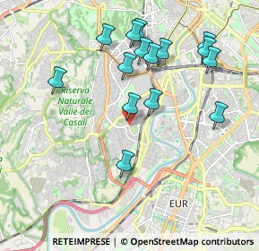 Mappa Via Antonio Fratti, 00149 Roma RM, Italia (2.096)