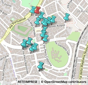 Mappa Via Antonio Fratti, 00149 Roma RM, Italia (0.217)