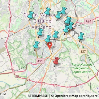 Mappa Via Guglielmo Marconi, 00146 Roma RM, Italia (4.374)