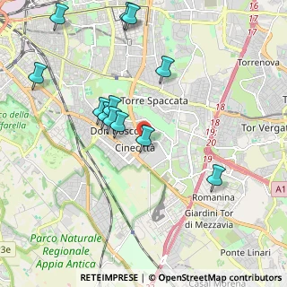 Mappa Via Quinto Publicio, 00173 Roma RM, Italia (2.24583)