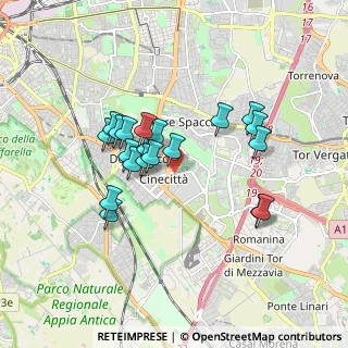 Mappa Via Quinto Publicio, 00173 Roma RM, Italia (1.5955)