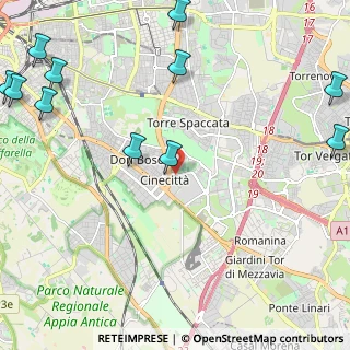 Mappa Via Quinto Publicio, 00173 Roma RM, Italia (3.43545)