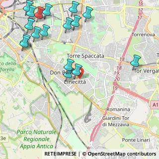 Mappa Via Quinto Publicio, 00173 Roma RM, Italia (3.08235)