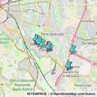 Mappa Via Quinto Publicio, 00173 Roma RM, Italia (1.37545)
