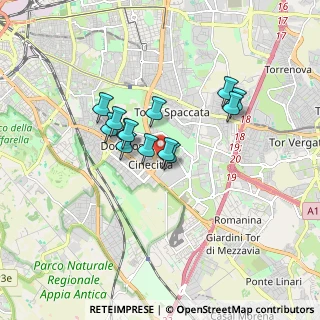 Mappa Via Quinto Publicio, 00173 Roma RM, Italia (1.34)