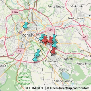 Mappa 00173 Roma RM, Italia (4.34455)