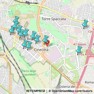 Mappa Via Quinto Publicio, 00173 Roma RM, Italia (1.29)