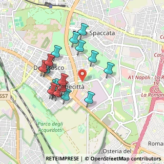 Mappa Via Quinto Publicio, 00173 Roma RM, Italia (0.889)