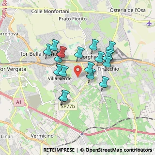 Mappa Via Mitta, 00133 Roma RM, Italia (1.51056)