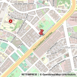 Mappa Via Cristoforo Colombo, 300, 00145 Roma, Roma (Lazio)