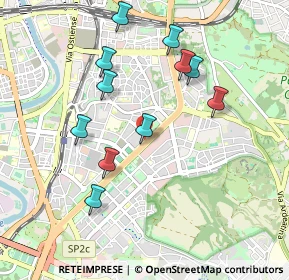 Mappa Via Carducci Guarnieri Rosa, 00145 Roma RM, Italia (0.98545)