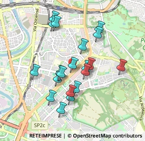 Mappa Via Carducci Guarnieri Rosa, 00145 Roma RM, Italia (0.8625)
