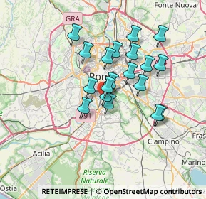 Mappa Via di Commodilla, 00145 Roma RM, Italia (5.95053)
