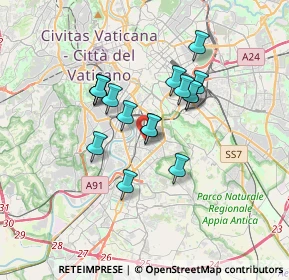 Mappa Via di Commodilla, 00145 Roma RM, Italia (2.80813)