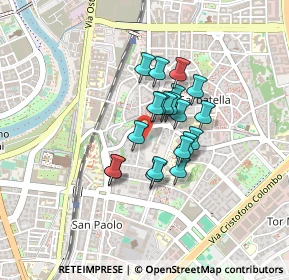 Mappa Via di Commodilla, 00145 Roma RM, Italia (0.304)