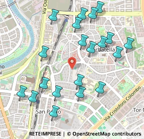 Mappa Via di Commodilla, 00145 Roma RM, Italia (0.5925)