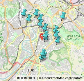 Mappa Via di Commodilla, 00145 Roma RM, Italia (1.62067)