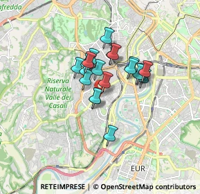 Mappa Via Giuseppe Lunati, 00149 Roma RM, Italia (1.229)