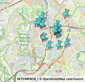 Mappa Via Giuseppe Lunati, 00149 Roma RM, Italia (1.49778)