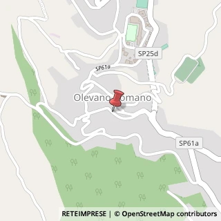 Mappa Via Roma, 63, 00035 Olevano Romano, Roma (Lazio)