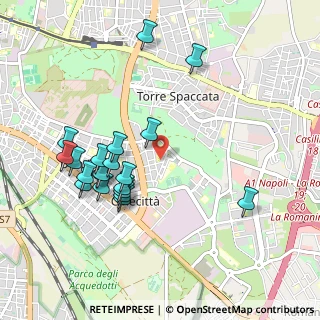Mappa Via Francesco Buonamici, 00173 Roma RM, Italia (1.049)