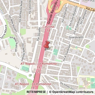 Mappa Via Lippo Vanni, 15, 00133 Roma, Roma (Lazio)