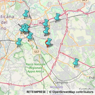 Mappa Viale Palmiro Togliatti, 00173 Roma RM, Italia (4.40462)
