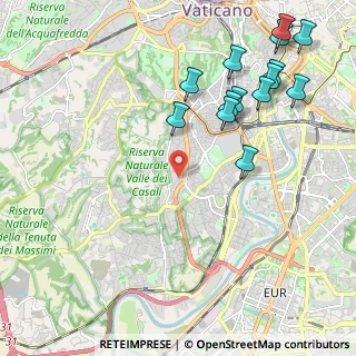 Mappa Via Vincenzo Ussani, 00151 Roma RM, Italia (2.68143)
