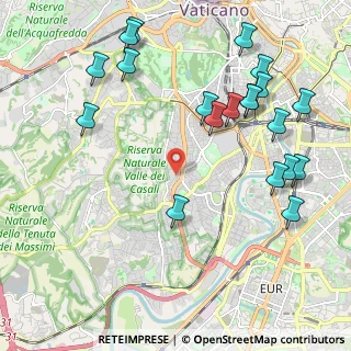 Mappa Via Vincenzo Ussani, 00151 Roma RM, Italia (2.6485)