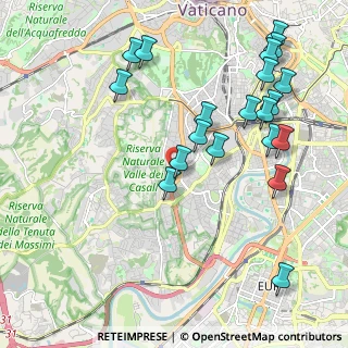Mappa Via Vincenzo Ussani, 00151 Roma RM, Italia (2.465)