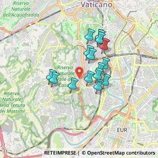 Mappa Via Vincenzo Ussani, 00151 Roma RM, Italia (1.49563)