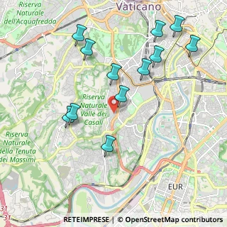 Mappa Via Vincenzo Ussani, 00151 Roma RM, Italia (2.2925)