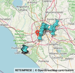 Mappa Via Vincenzo Ussani, 00151 Roma RM, Italia (13.3795)