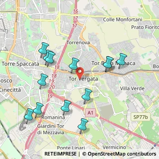 Mappa Via Crespi Benigno, 00133 Roma RM, Italia (2.24231)