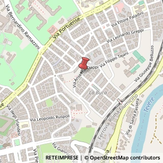 Mappa Via Anselmo Ciappi, 20, 00149 Roma, Roma (Lazio)