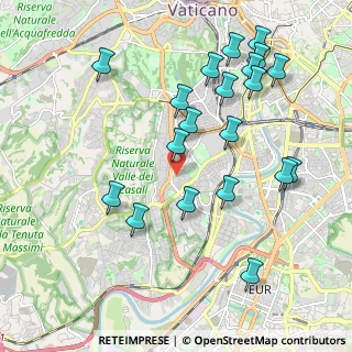 Mappa Via Paolo Mantegazza, 00151 Roma RM, Italia (2.323)