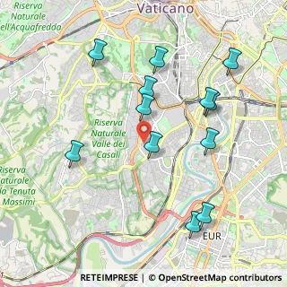 Mappa Via Paolo Mantegazza, 00151 Roma RM, Italia (2.19583)