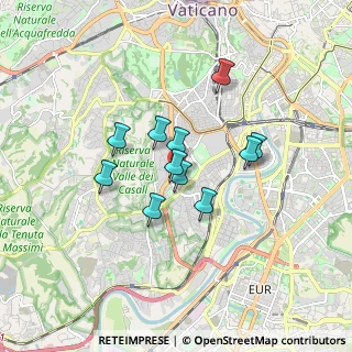 Mappa Via Paolo Mantegazza, 00151 Roma RM, Italia (1.33364)