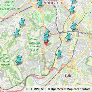 Mappa Via Paolo Mantegazza, 00151 Roma RM, Italia (2.91385)