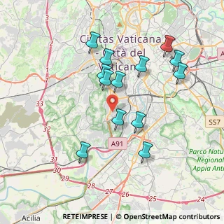 Mappa Via Paolo Mantegazza, 00151 Roma RM, Italia (3.79769)