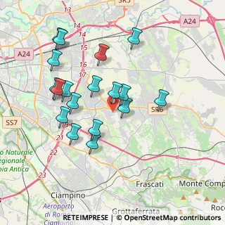 Mappa Via Ercole Marelli, 00133 Roma RM, Italia (3.865)