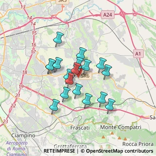 Mappa Via Mascalucia, 00132 Roma RM, Italia (2.85389)