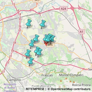 Mappa Via Mascalucia, 00132 Roma RM, Italia (2.6725)