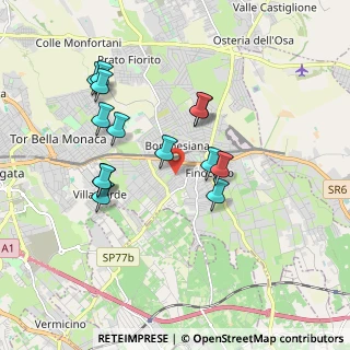 Mappa Via Mascalucia, 00132 Roma RM, Italia (1.82786)