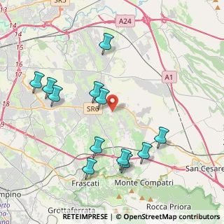 Mappa Vicolo di Valle S. Maria, 00132 Roma RM, Italia (4.51333)