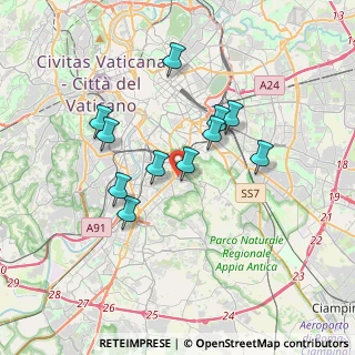 Mappa Via Leon Pancaldo, 00147 Roma RM, Italia (3.19)