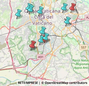 Mappa Via Amilcare Cucchini, 00149 Roma RM, Italia (4.25333)